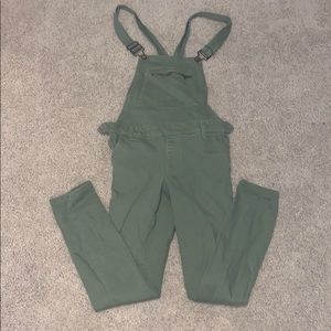 Green overalls